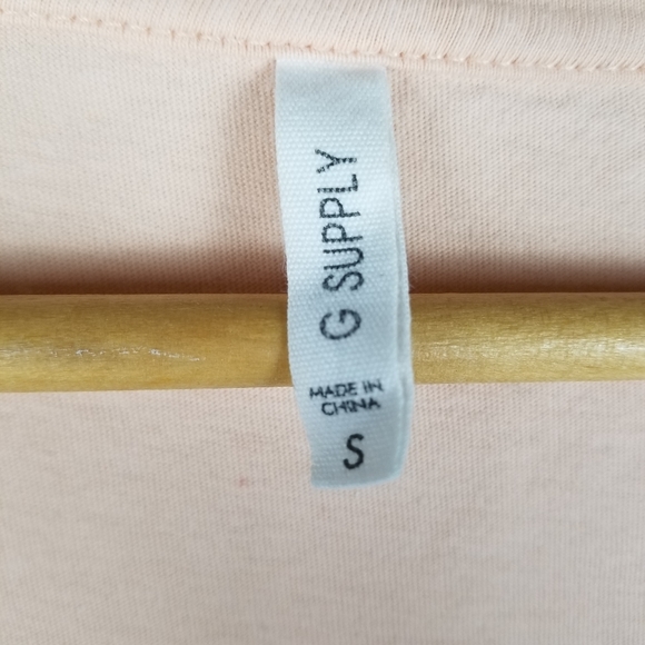 G Supply Graphic Mamasita V-neck Tee (Lt. Coral)-S - Picture 3 of 4